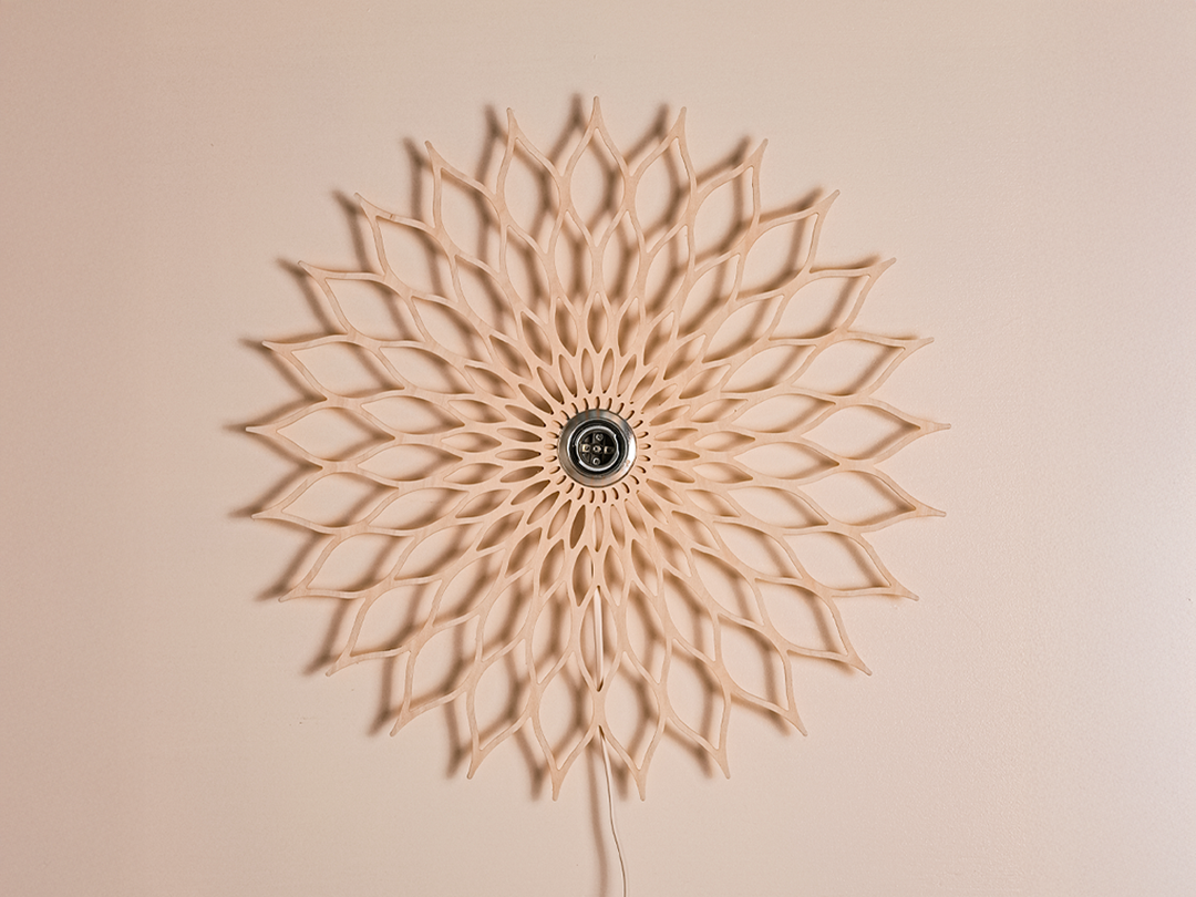 Mandala lamp Dahlia