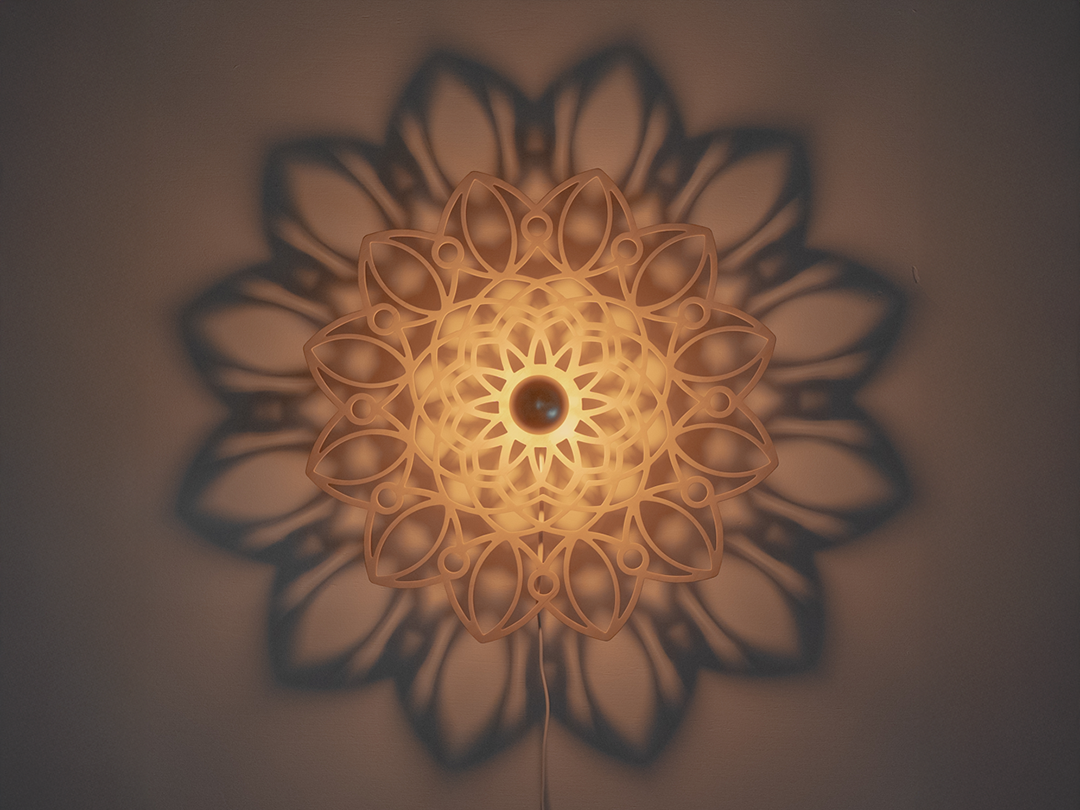 Mandala lamp Roman