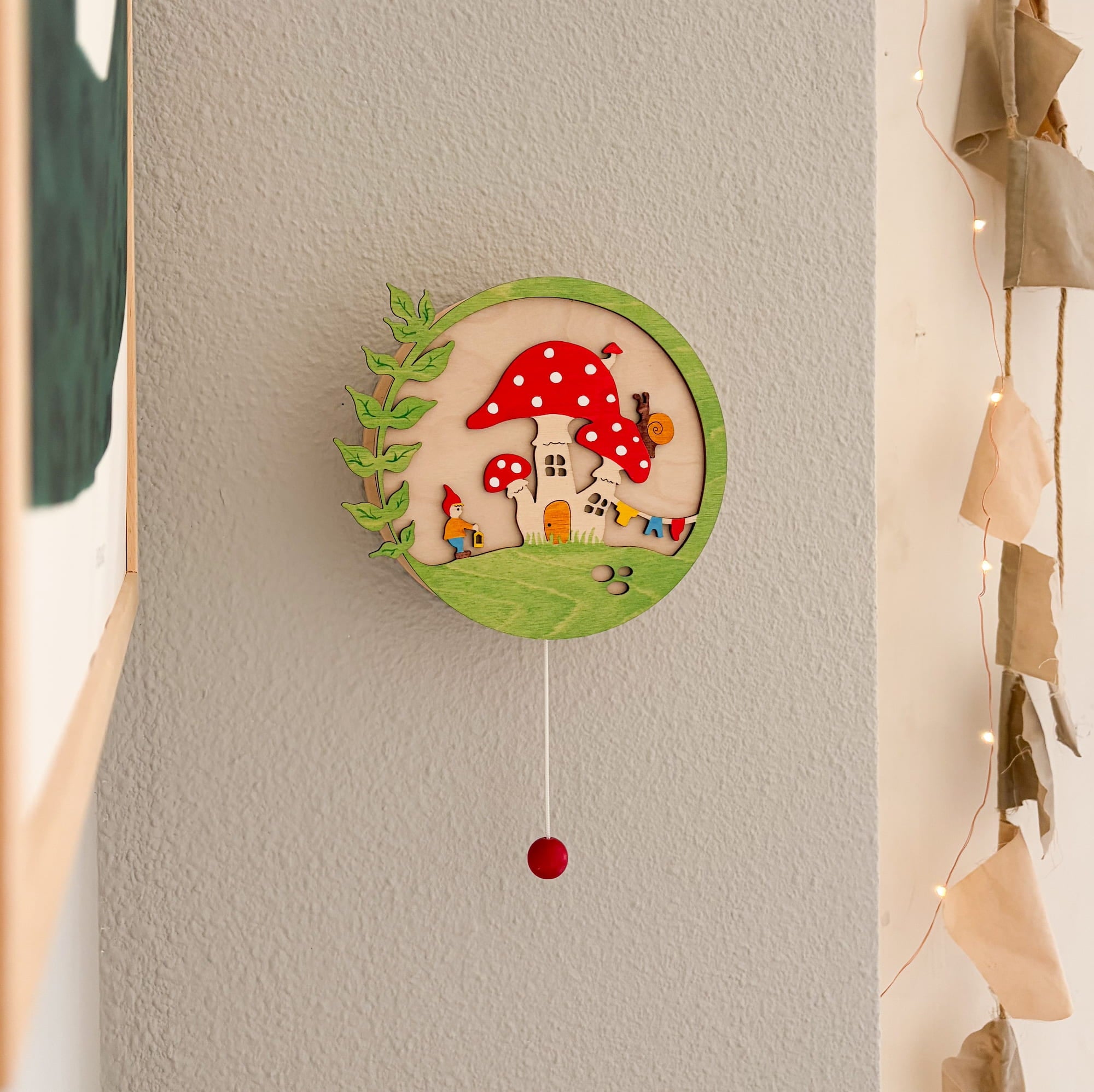 Muziekdoosje Paddenstoel